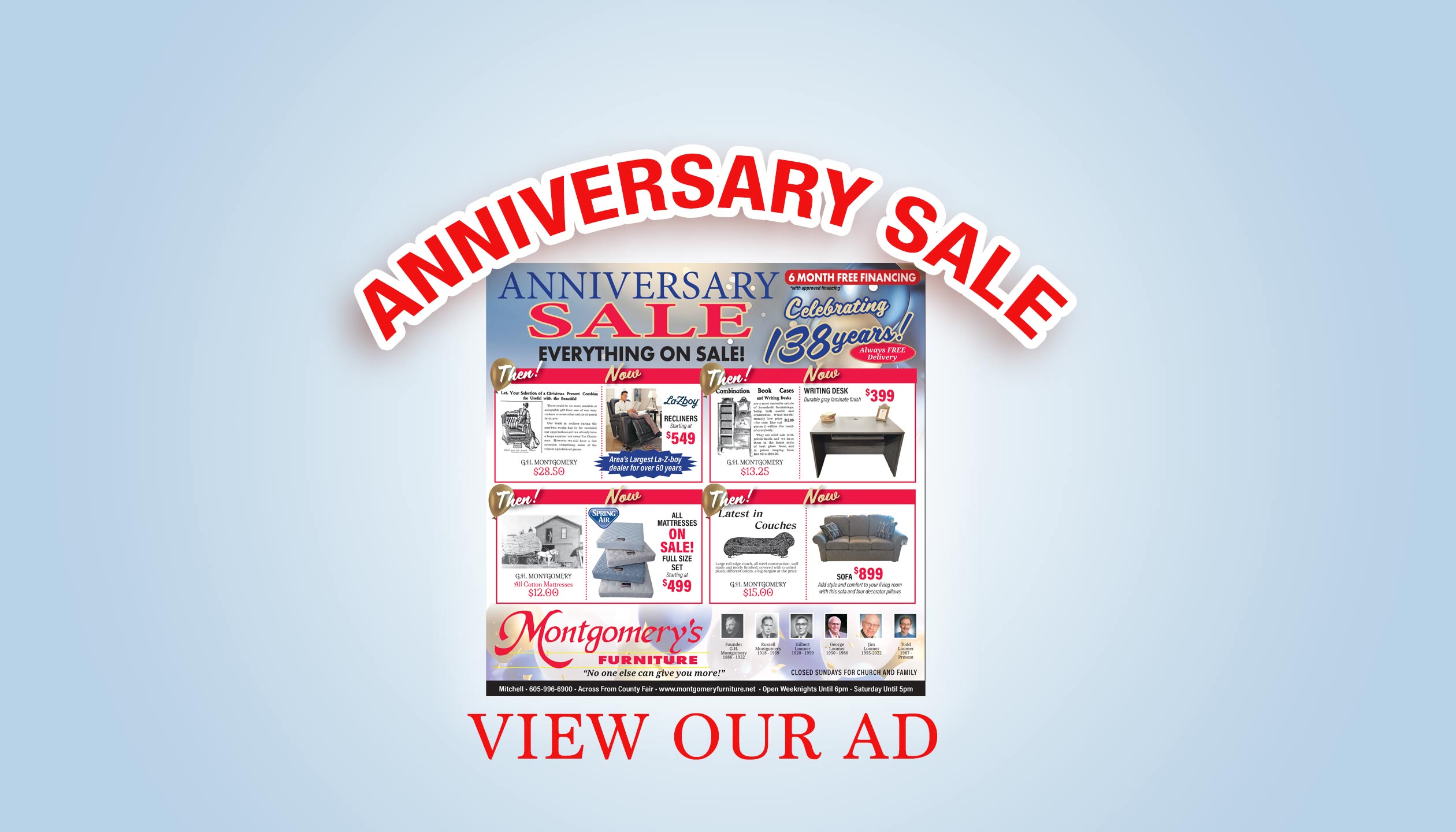 Anniversary Sale
